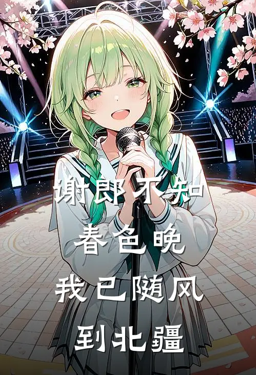 谢郎不知春色晚，我已随风到北疆