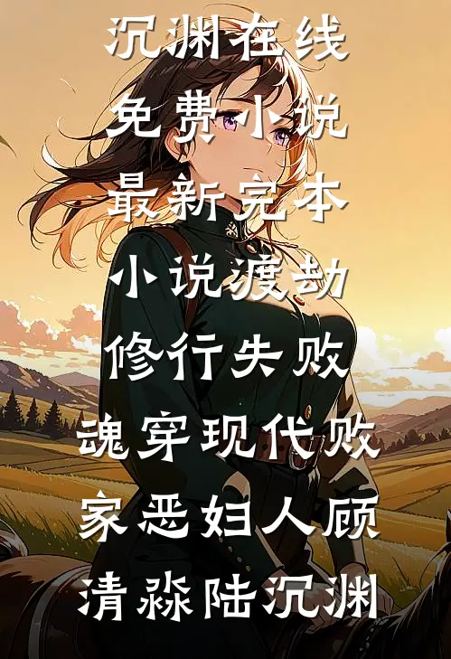 渡劫修行失败，魂穿现代败家恶妇人(顾清淼陆沉渊)在线免费小说_最新完本小说渡劫修行失败，魂穿现代败家恶妇人(顾清淼陆沉渊)