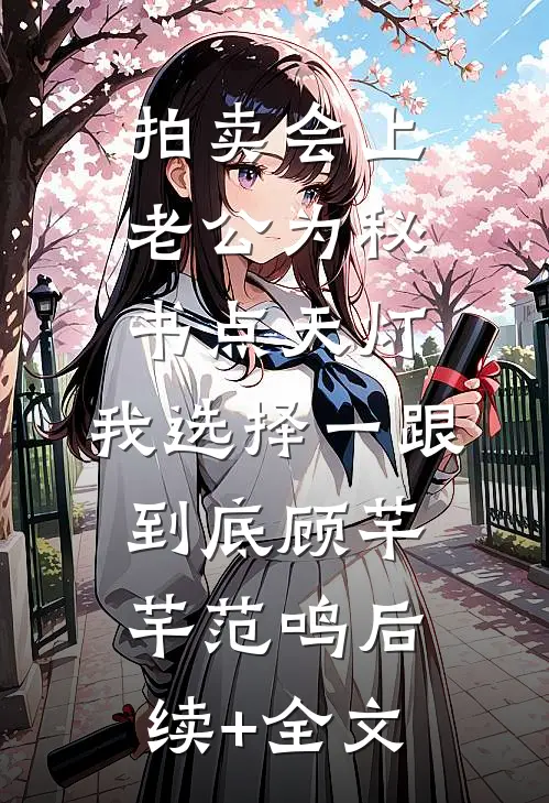 拍卖会上老公为秘书点天灯，我选择一跟到底顾芊芊范鸣后续+全文