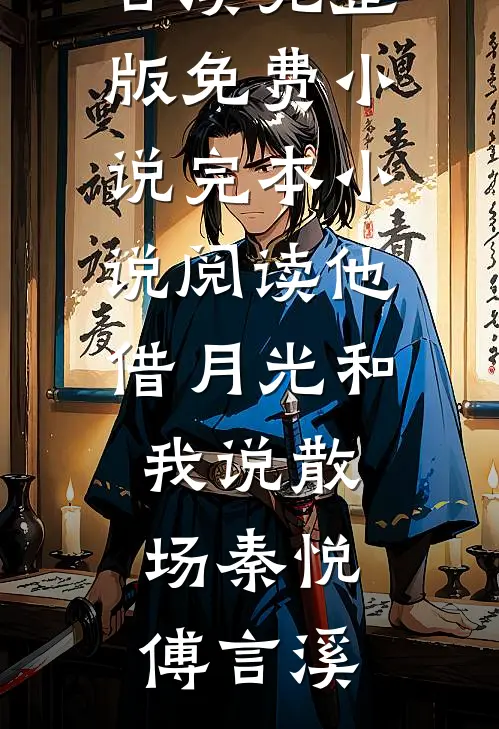 他借月光和我说散场(秦悦傅言溪)完整版免费小说_完本小说阅读他借月光和我说散场(秦悦傅言溪)
