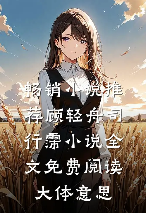 畅销小说推荐顾轻舟司行霈小说全文免费阅读大体意思