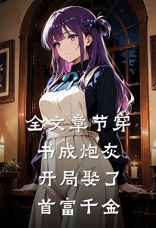 全文章节穿书成炮灰，开局娶了首富千金