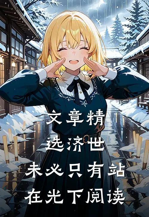 文章精选济世,未必只有站在光下阅读