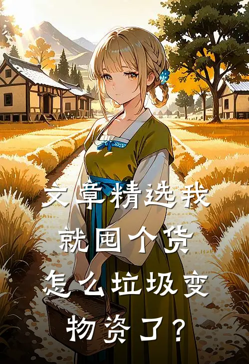 文章精选我就囤个货，怎么垃圾变物资了？