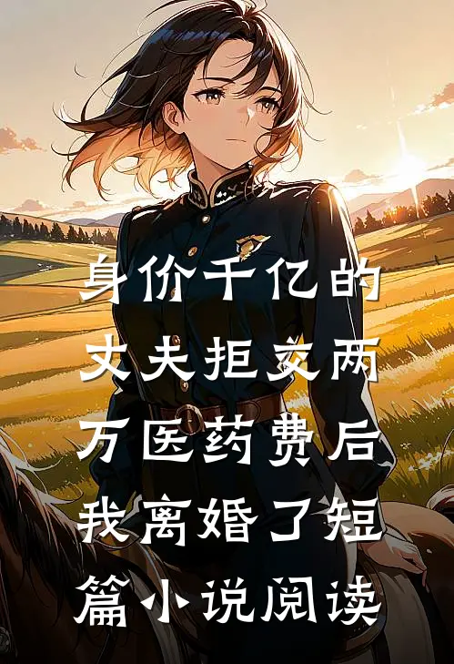 身价千亿的丈夫拒交两万医药费后，我离婚了短篇小说阅读